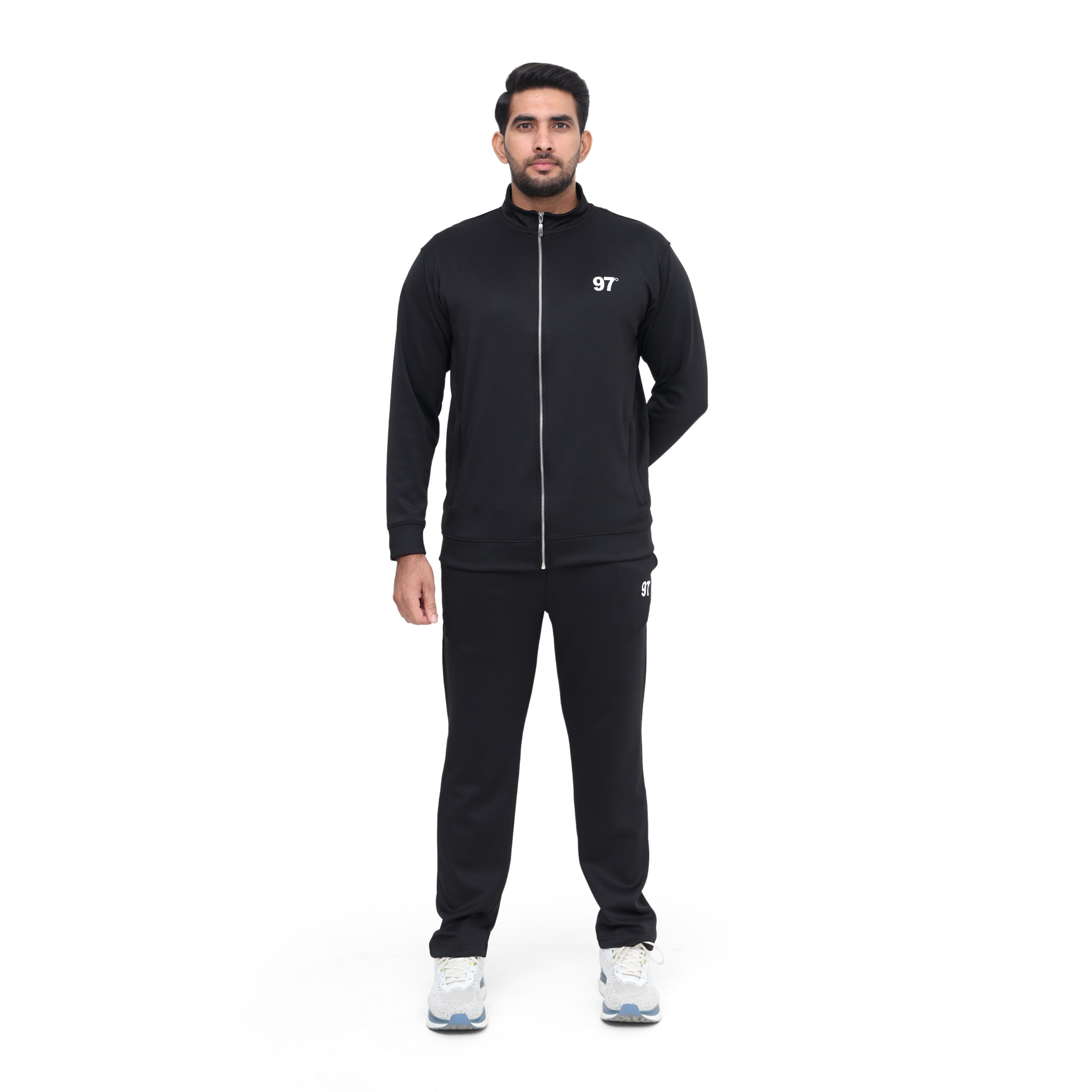 Premium Black Tracksuit - Image 2