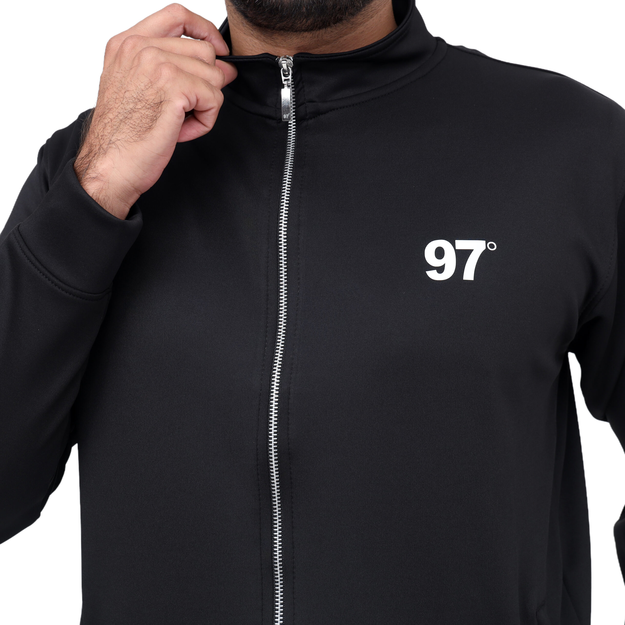 Premium Black Tracksuit - Image 4