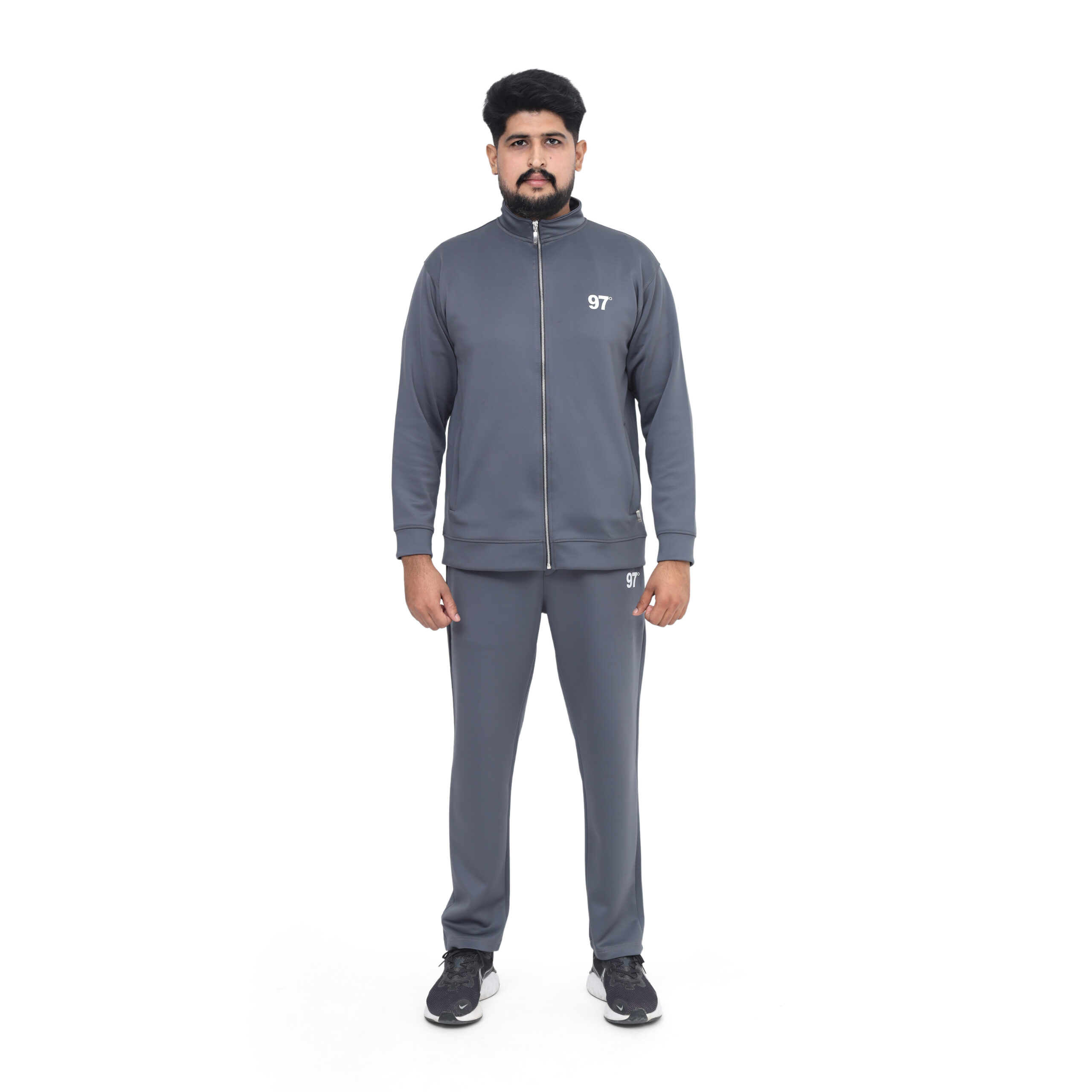 Urban Grey Tracksuit - Image 2