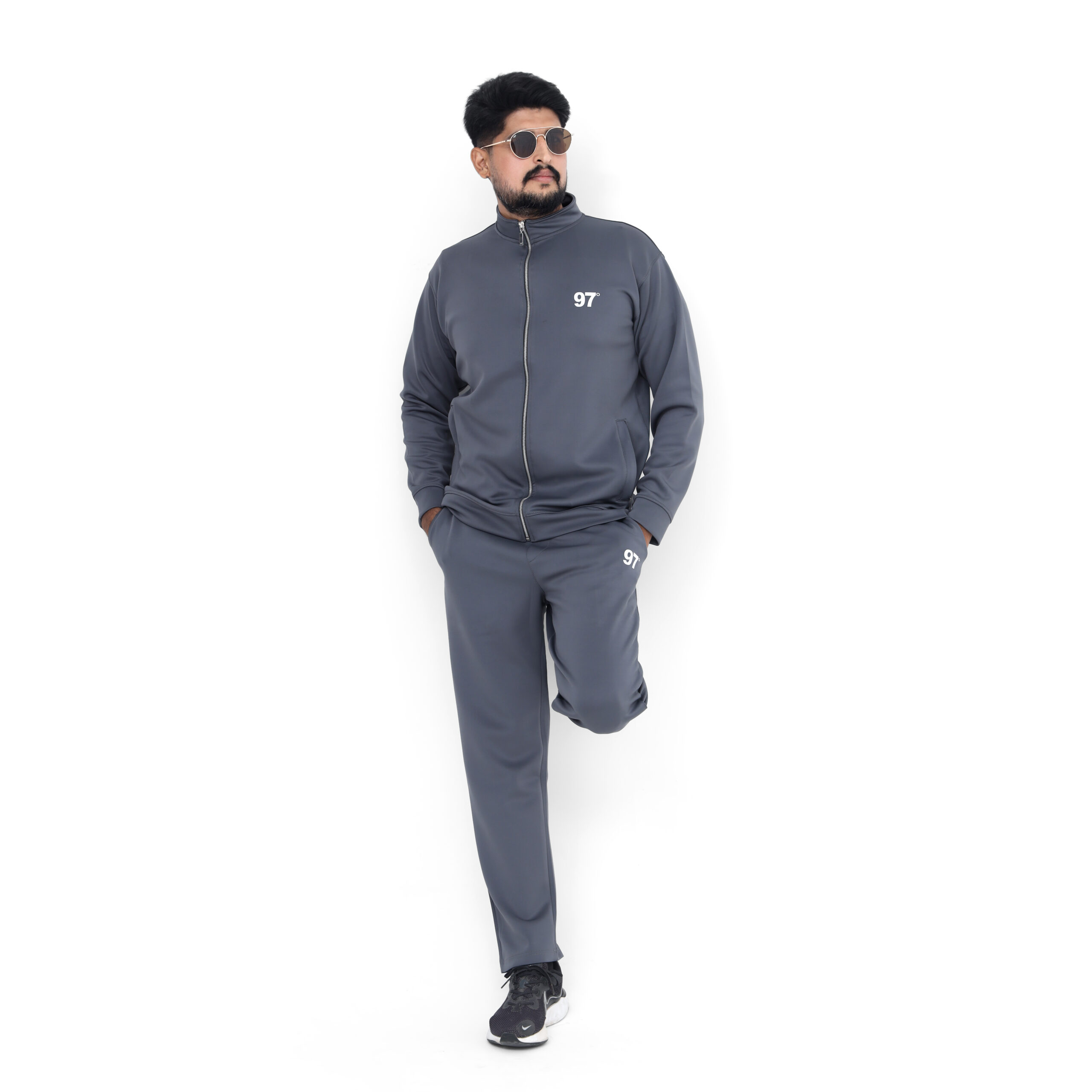 Urban Grey Tracksuit - Image 3